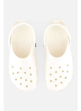 crocs Men Sling Back Classic Clogs, White  - Image 2