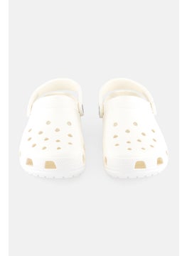 crocs Men Sling Back Classic Clogs, White  - Image 4