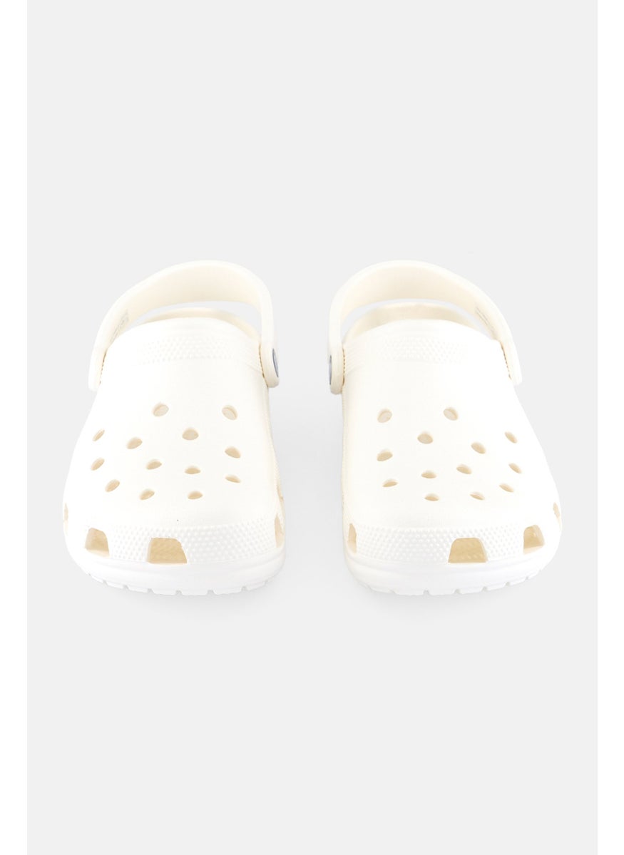 crocs Men Sling Back Classic Clogs, White  - Image 4