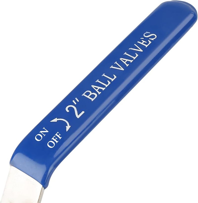 صمام كرة بفتحة كاملة 2 بوصة 304 فولاذ مقاوم للصدأ خيط أنثوي عالي الضغط DN50 - Image 3