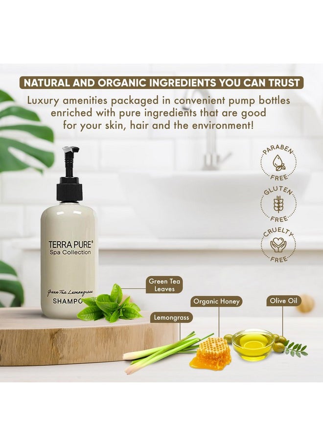 Terra Pure - Shampoo | Spa Collection | Hotel Amenities In Pump Bottle | 10.14 Oz. / 300 Ml (Single Bottle) - Image 1