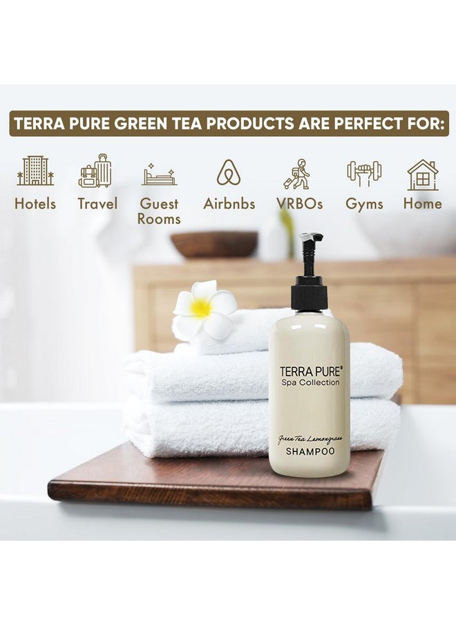Terra Pure - Shampoo | Spa Collection | Hotel Amenities In Pump Bottle | 10.14 Oz. / 300 Ml (Single Bottle) - Image 1