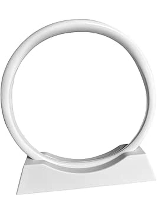 Moving Sand Art Picture Frame Round Plastic Base Compatible Glass For Home Decor - Image 1