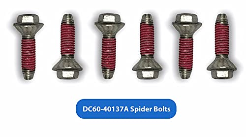 MorexLab DC97-17004B / DC60-00100A Washer Flange Shaft Assembly Compatible with Samsung Washing Machine Washer Spider Spinner Shaft Replaces DC97-17004A DC97-17004E with DC60-40137A Spider Hex Bolts - Image 4