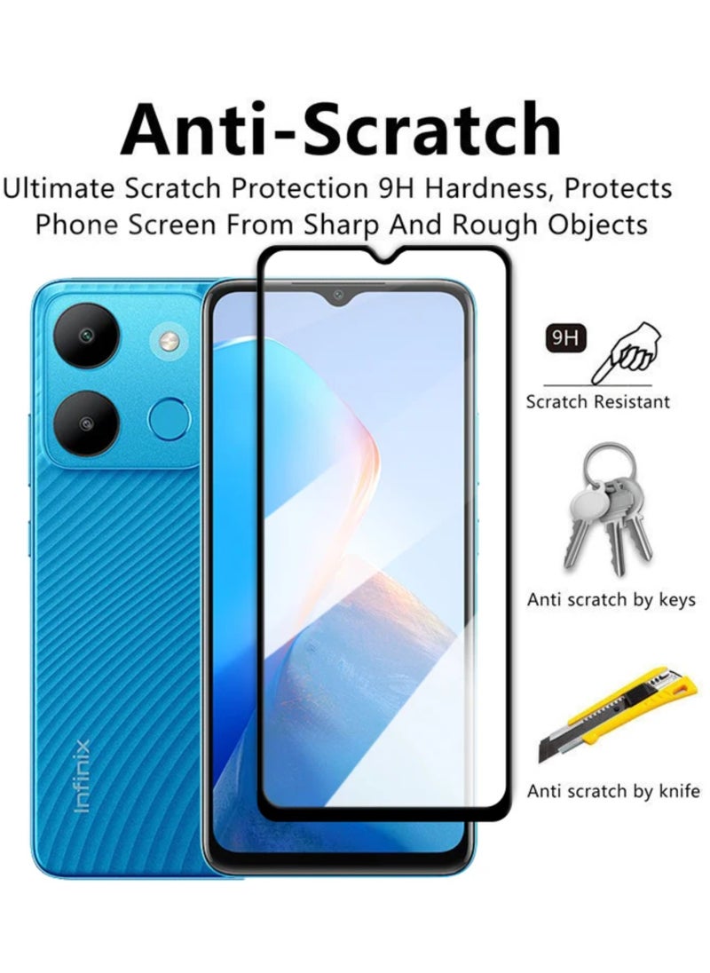 Tempered Glass - Tempered Glass Screen Protector Compatible With Infinix smart 7 - Image 1