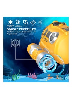 Y&D SYOSI Remote Control Boat for Pools and Lakes Toys, RC Spray Gasboat, Light Up Water Toy, Fast Boats Adults Kids, 2.4GHZ Control, Swimming Pool Toy Boys Girls  - Image 2