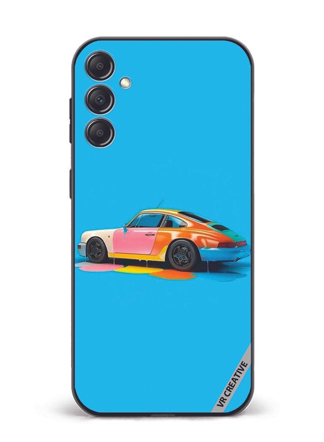 VR CREATIVE Protective Case Cover For Samsung Galaxy A34 Car Design Multicolour - Image 1