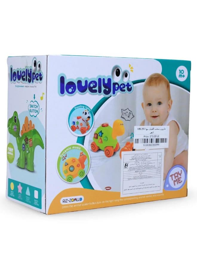 Pull-Along Musical Snail with Light - Image 2