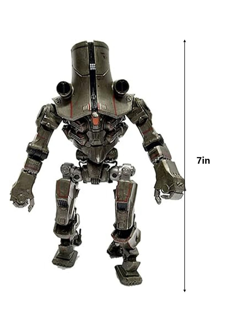 Transformer mechanical action figure toy, 7 inches tall, suitable for 2-year-old children's gifts and desktop ornaments - Image 3