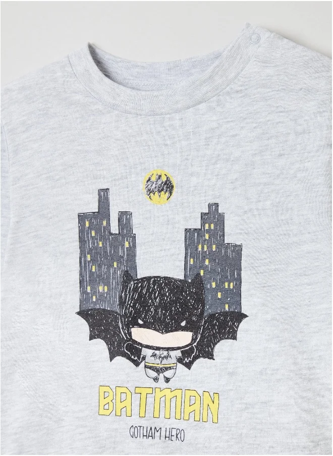 او في اس OVS Baby Boy  Batman Print Pyjama Set