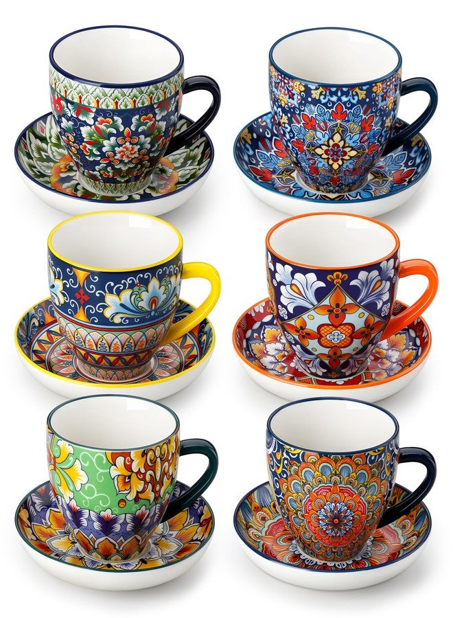 vancasso SIMI Cup and Saucer Set, Porcelain Coffee Cup Set - Image 1