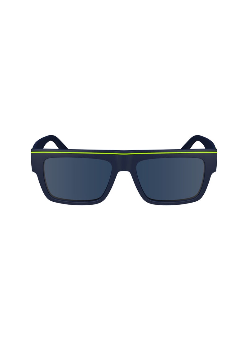 Calvin Klein Jeans - FULL RIM BIO INJ-G820 MODIFIED RECTANGLE CALVIN KLEIN JEANS SUN CKJ24603S  5517 (400) BLUE - Image 1