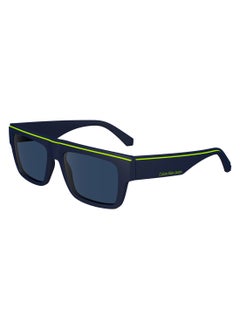 Calvin Klein Jeans FULL RIM BIO INJ-G820 MODIFIED RECTANGLE CALVIN KLEIN JEANS SUN CKJ24603S  5517 (400) BLUE  - Image 2