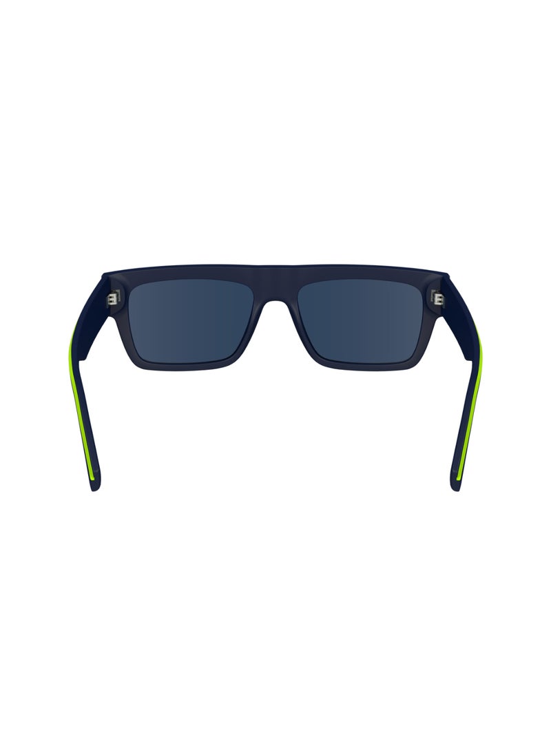 Calvin Klein Jeans - FULL RIM BIO INJ-G820 MODIFIED RECTANGLE CALVIN KLEIN JEANS SUN CKJ24603S  5517 (400) BLUE - Image 1