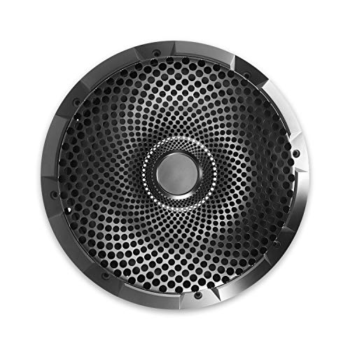 RECOIL 8-Inch High Excursion Black Steel Mesh Subwoofer Grille - Image 1