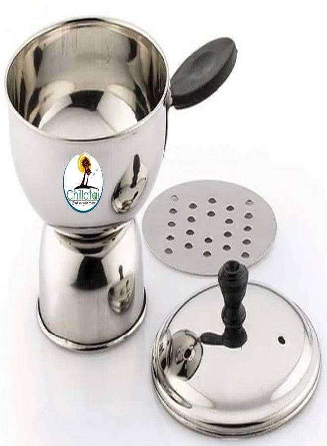 Chillatai® Stainless Steel Chirata Puttu Maker/Cup Puttu Maker Suitable For Pressure Cooker - Image 1