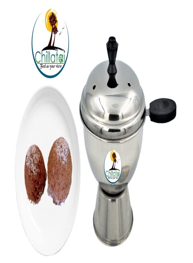 Chillatai® Stainless Steel Chirata Puttu Maker/Cup Puttu Maker Suitable For Pressure Cooker - Image 2