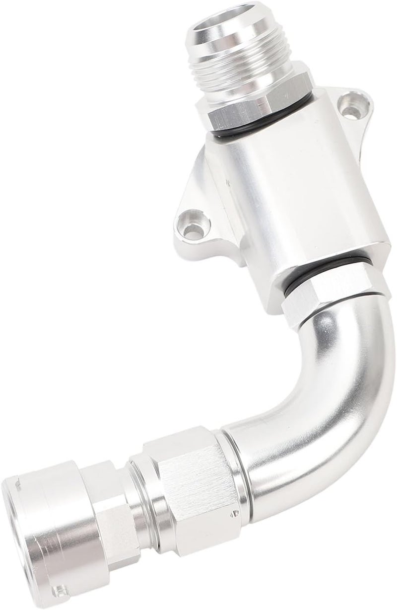 Upper Coolant Housing Filler Neck, Engine Radiator Coolant Filler Neck with 1.1 Bar Cap, 16AN Connector for B16 B18C5 Type R Heads, High - Flow Metal Cooling Upgrade - Image 4