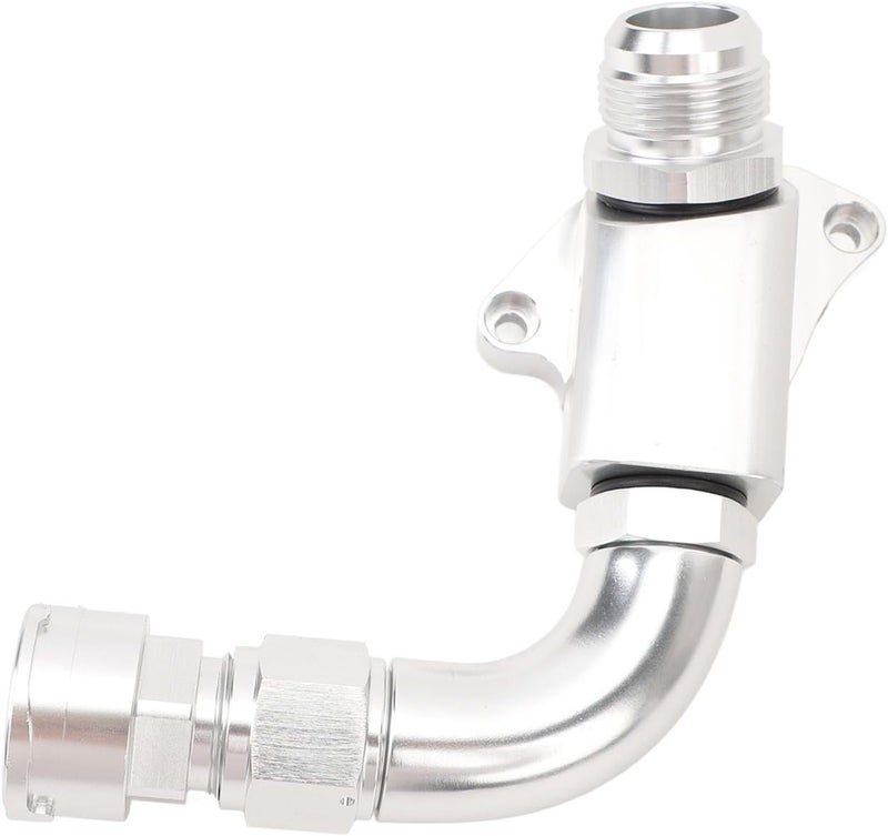 Upper Coolant Housing Filler Neck, Engine Radiator Coolant Filler Neck with 1.1 Bar Cap, 16AN Connector for B16 B18C5 Type R Heads, High - Flow Metal Cooling Upgrade - Image 2