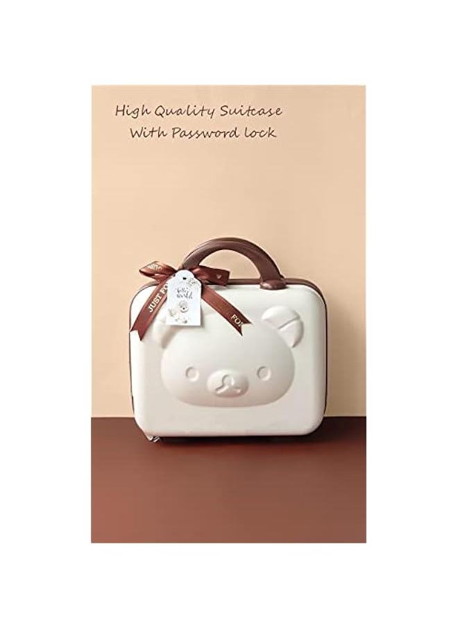 Gonice - Baby Giftset for New born with Rompers and Wooden toys in cute suitcase in Bear theme for Girls and Boys 15 in 1 - Image 1