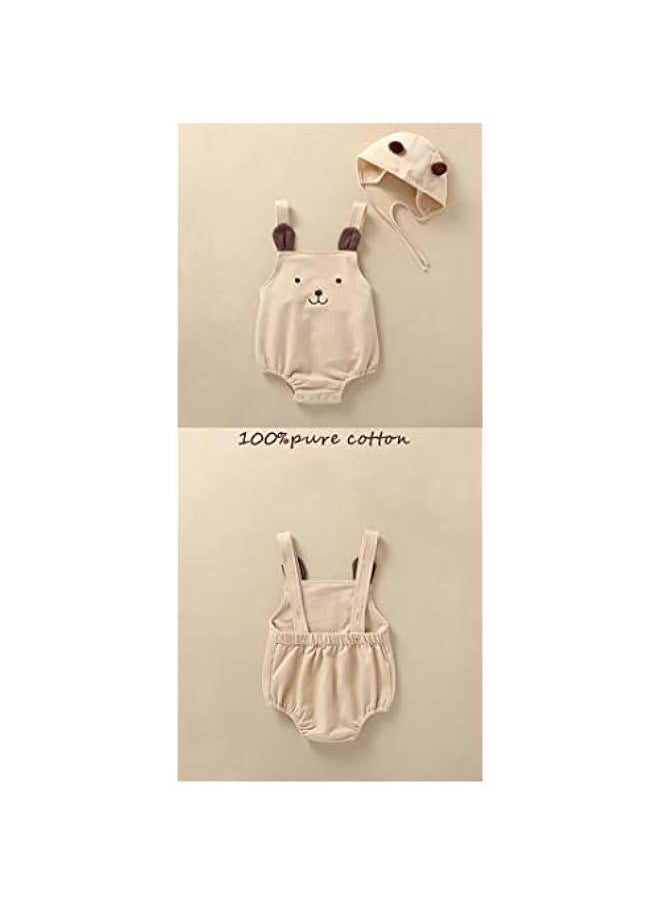 Gonice - Baby Giftset for New born with Rompers and Wooden toys in cute suitcase in Bear theme for Girls and Boys 15 in 1 - Image 1