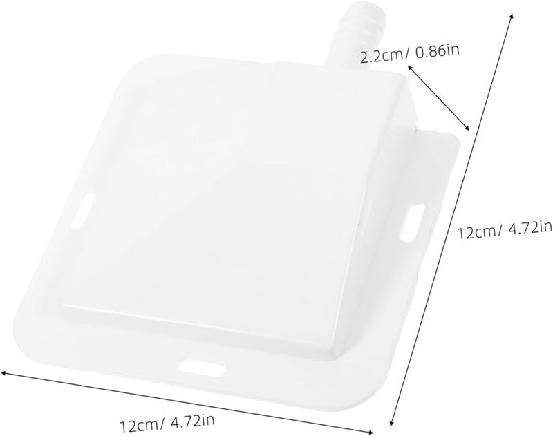 Air Conditioner Water Collector Tray Split Drain Pan Easy Installation Protects Floor Furniture - Image 3