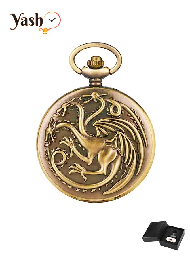 ياش ساعة جيب كوارتز منزل تارغارين لعبة العروش - Image 2