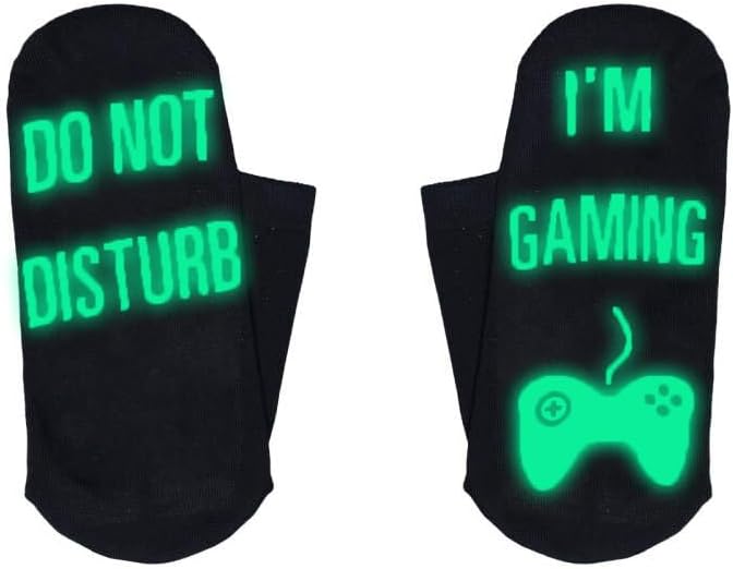 NDLBS Funny Christmas Gifts Novelty Gaming Socks Christmas Stocking Stuffers for Men Teens Boys Kids Him Adult Xmas Gifts - Image 5