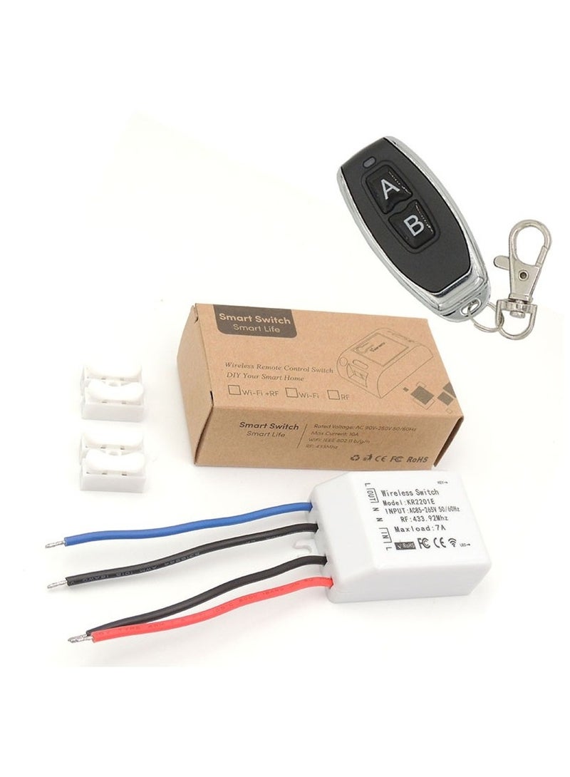 Diese Smart Bulb Light Switch 433Mhz RF Relay Receiver Board And Transmitter DIY Lighting Controller Easy Wiring AC 110V 220V - Image 4