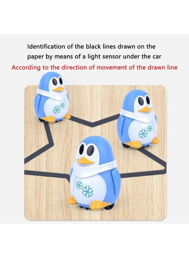 Blue Penguin Toy - Cute & Fun Educational Gift for Kids | Interactive and Safe for Toddlers - Image 2