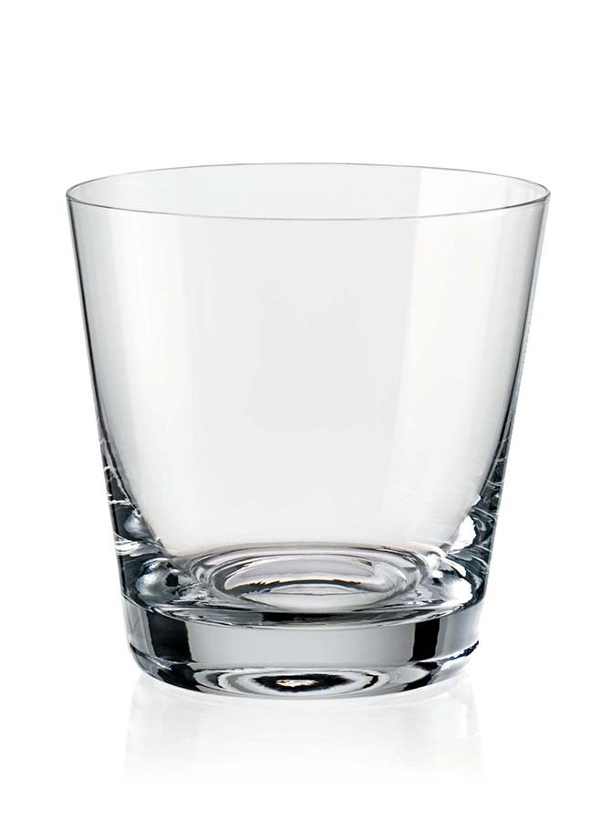 Crystalex Crystalex Double Old Fashioned Whiskey Glass Jive 490ml, Crystalline 