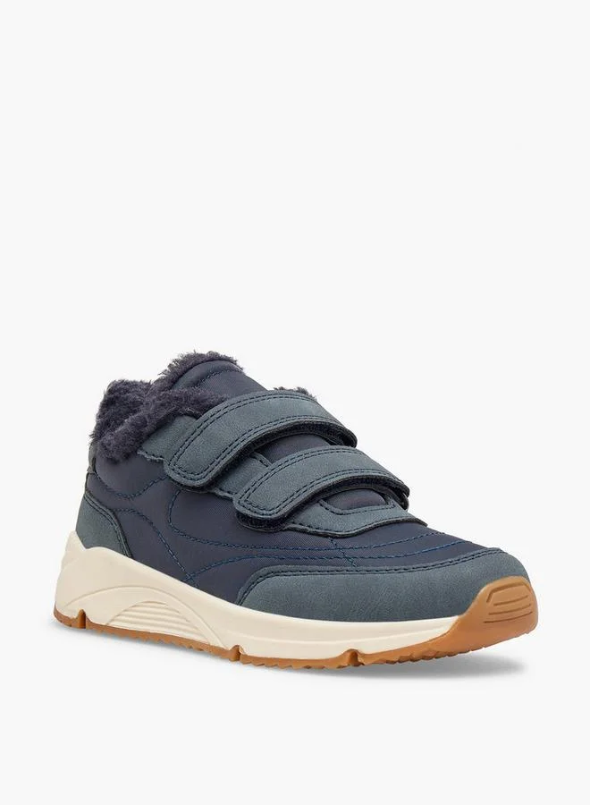 Juniors Boys Hook & Loop Ankle School Sneakers