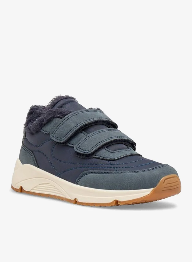 Juniors Boys Hook & Loop Ankle School Sneakers
