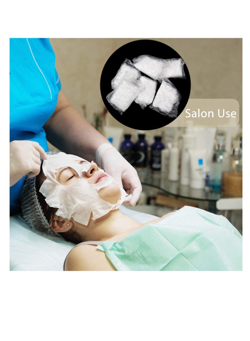 Loquat 100 Pieces Disposable Spa Headbands, Soft Stretch Non-Woven Facial Cloth - Image 2