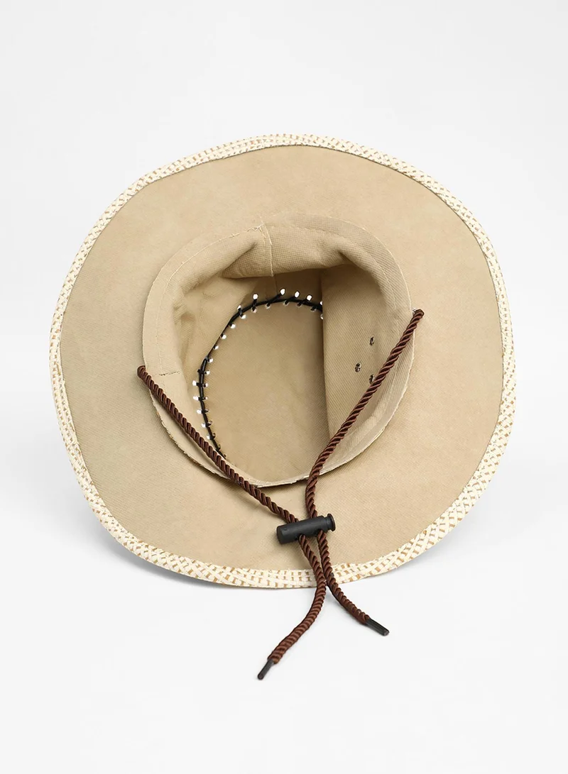Haute Sauce Casual Textured Cowboy Hat For Women