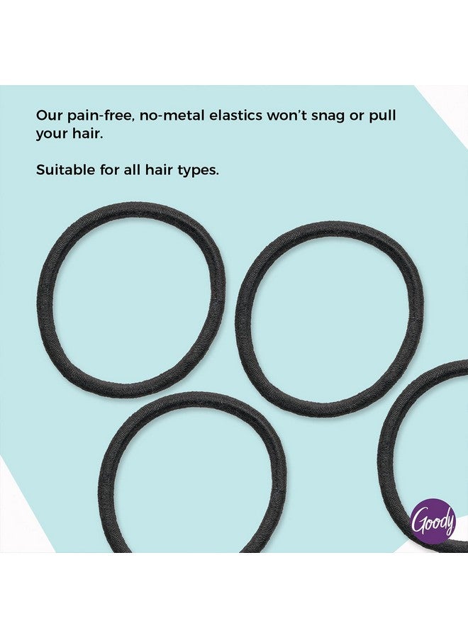 قودي  ربطات شعر مرنة من جودي أوتشليس - 30 قطعة، لون أسود، 4 مم، أربطة مطاطية للشعر، إكسسوارات شعر بدون ألم للنساء والرجال، مصممة لضفائر طويلة الأمد، ذيل الحصان، وغيرها، لجميع أنواع الشعر - Image 3