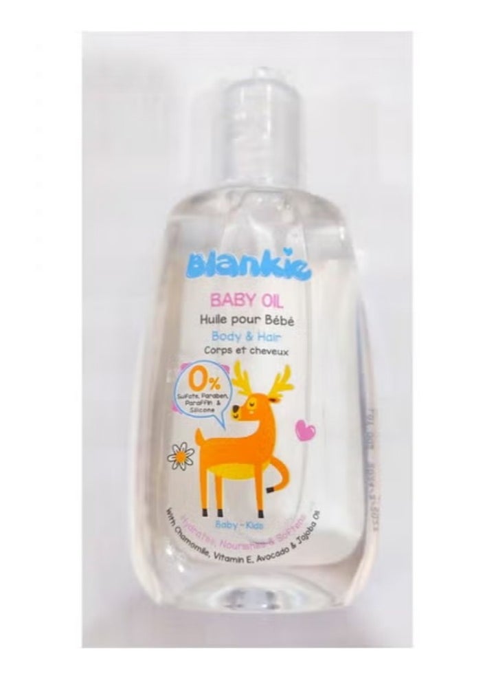 Blankie BABY OIL  - BODY & HAIR - 100 ML 