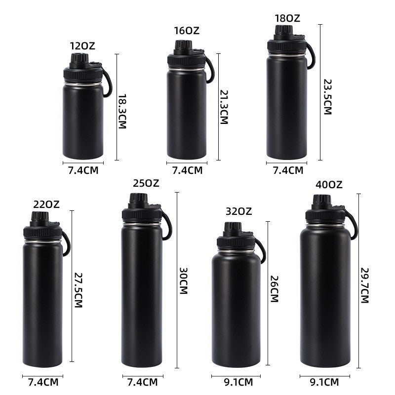Space Pot 32/40Oz Stainless Steel Thermal Pot 304 Large Capacity Vacuum Travel Pot Outdoor Sports Kettle - Image 3