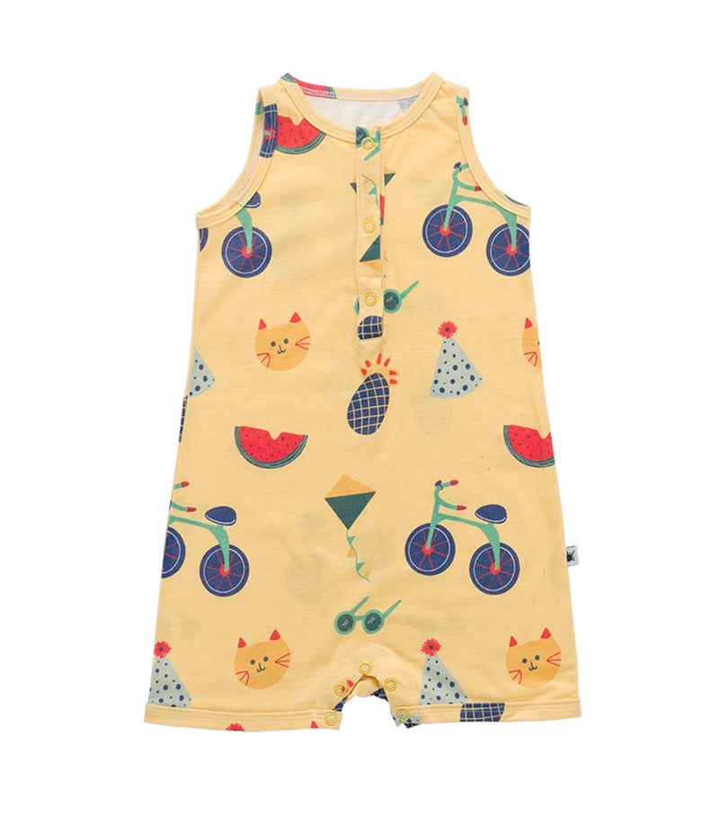 The Mom Store Captain Romper - Bicycle - Image 2