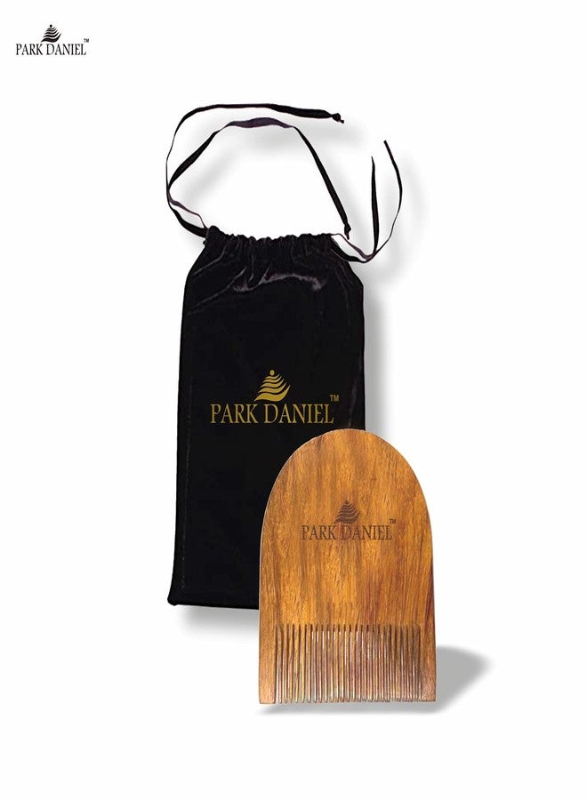 Park Daniel Handcrafted Wooden U Shaped Beard Comb 2.5 Inches Pack of (3 Pcs.) - Image 2