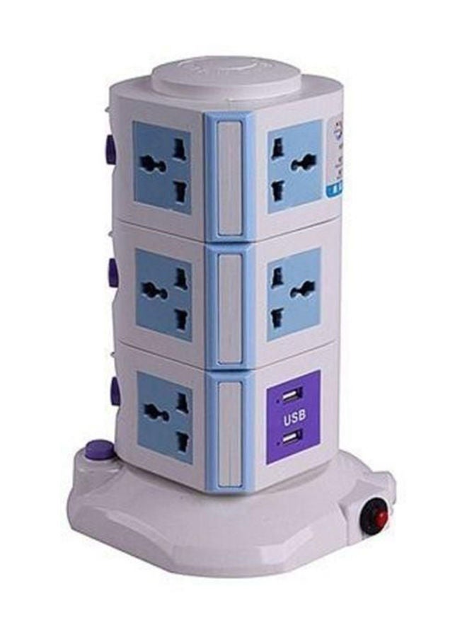 نيبمينينت مقبس رأسي مزود بعدد 4 منافذ USB متعدد الألوان