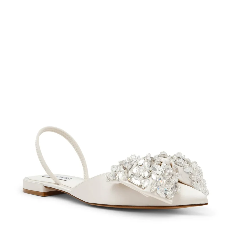 ستيف مادن Sloane St Embellished Flat Shoes