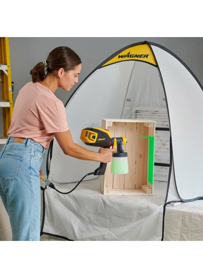 Wagner Spraytech C900051 HomeRight Small Spray Shelter Tent Portable For DIY Spray Painting, Hobby Paint Booth Tool Painting Station - Image 4