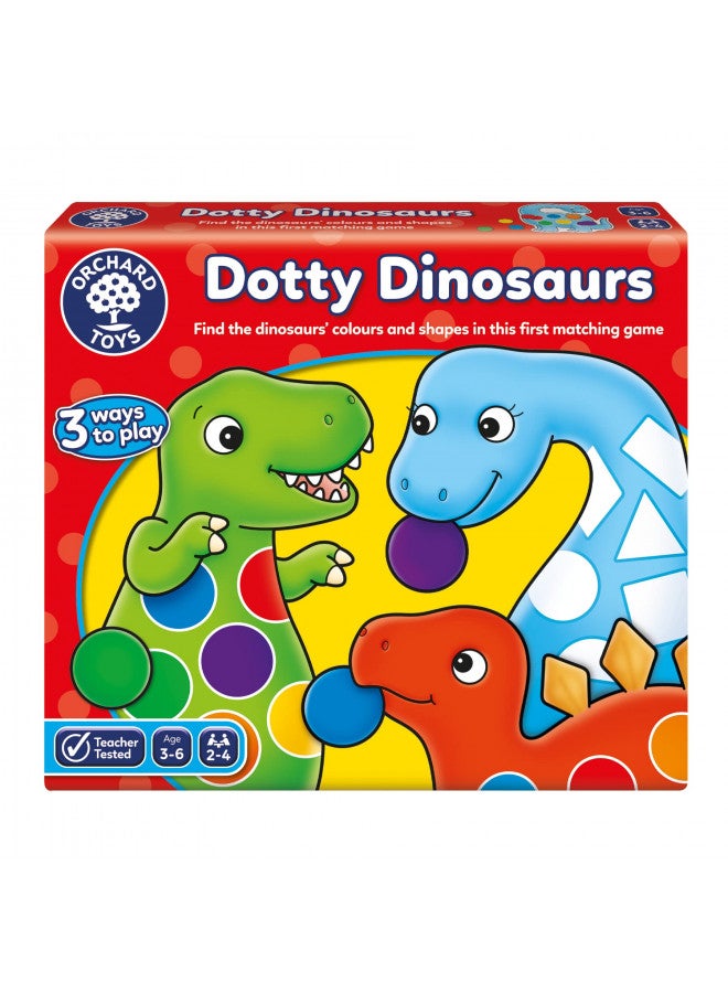 Orchard Toys Dotty Dinosaurs Children's Game, Multi, One Size - Image 1