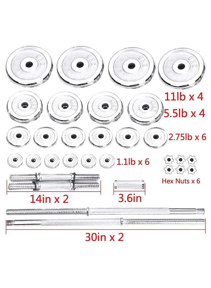 ULTIMAX Adjustable Dumbbells Barbell with Connector-50kg  - Image 2