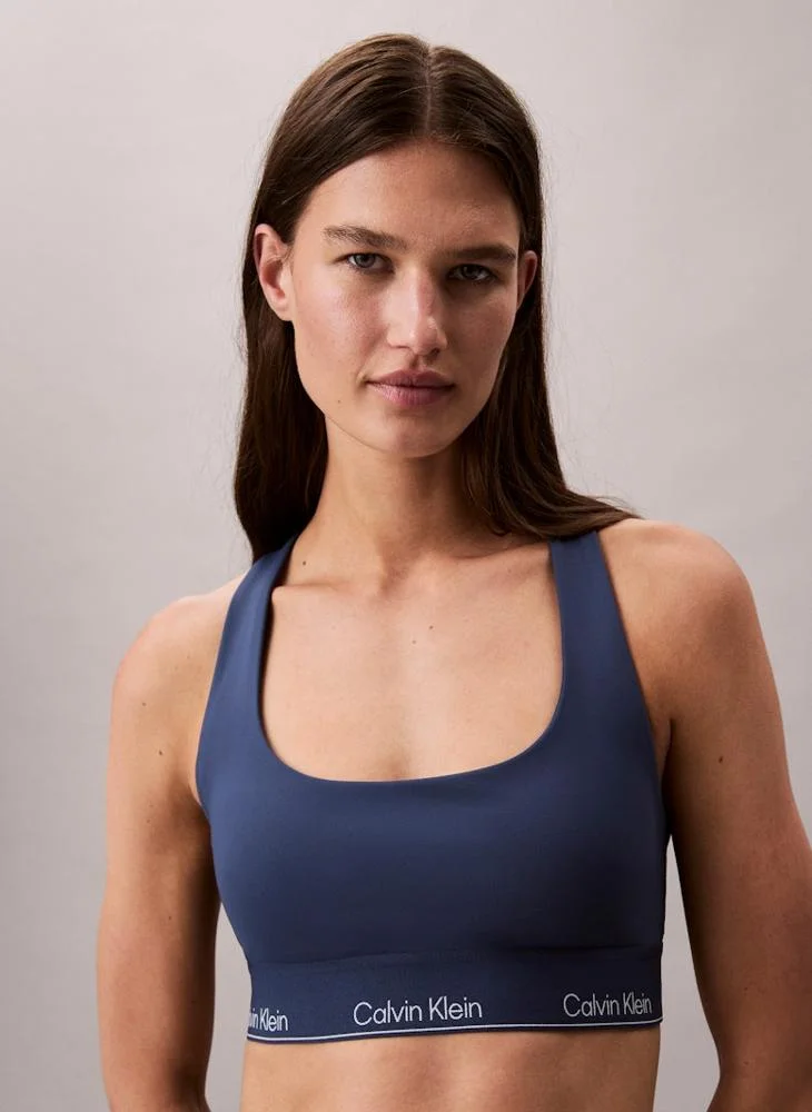 Calvin Klein  Logo Racerback Sports Bra for Women | Best Price UAE
