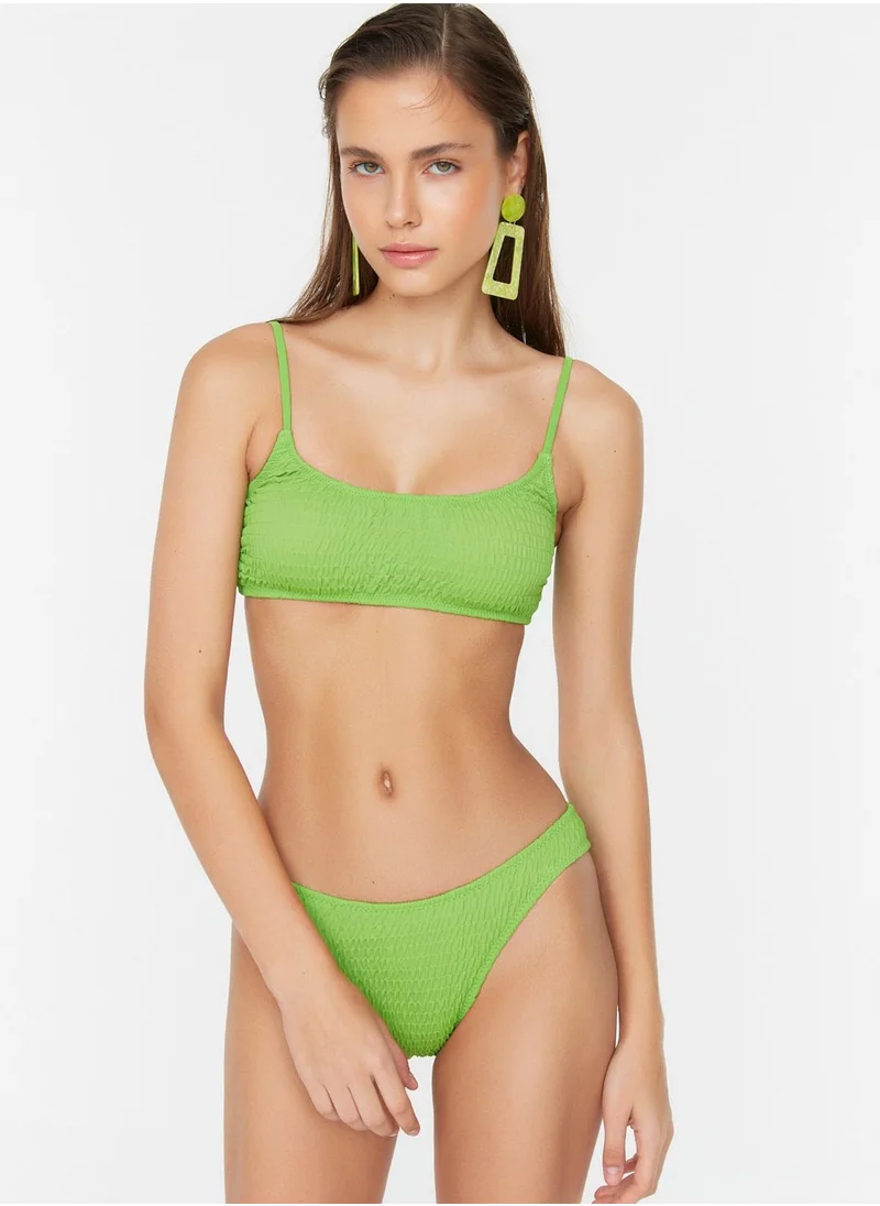 trendyol High Leg Bikini Bottom