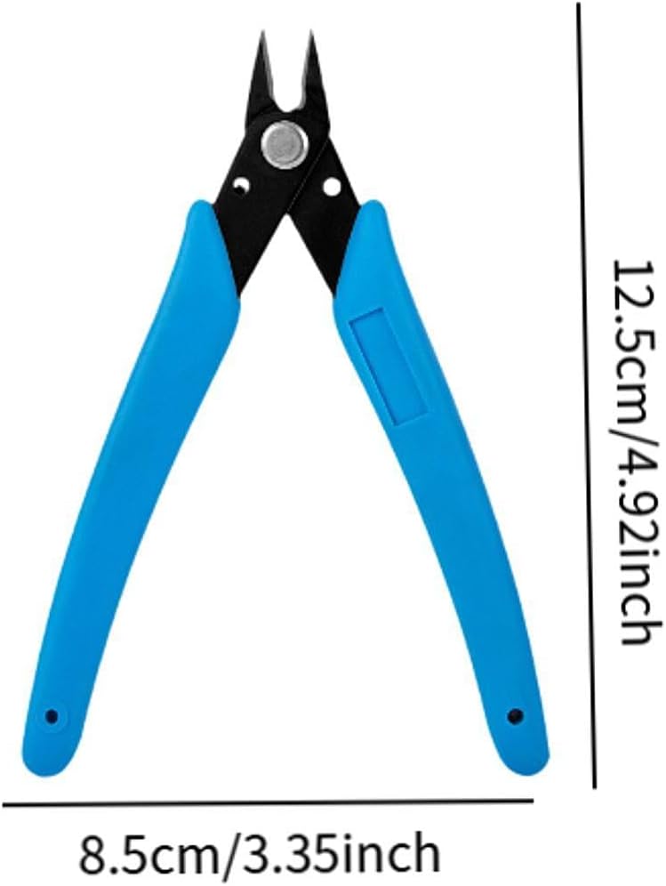 predolo Nail Art Scissors for Rhinestone And Nail Decoration Removal Tools, Blue - Image 3