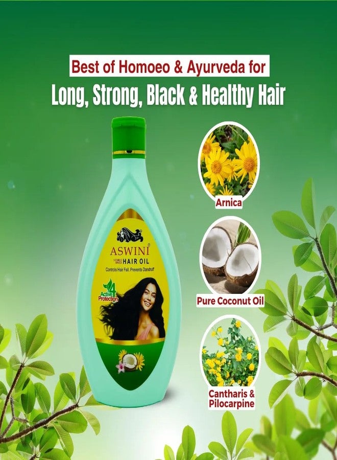 Aswini hair oil - Helps in Stopping Hair Fall & Dandruff - 360 ml - Image 2