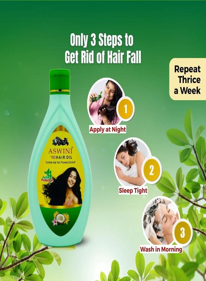 Aswini hair oil - Helps in Stopping Hair Fall & Dandruff - 360 ml - Image 5